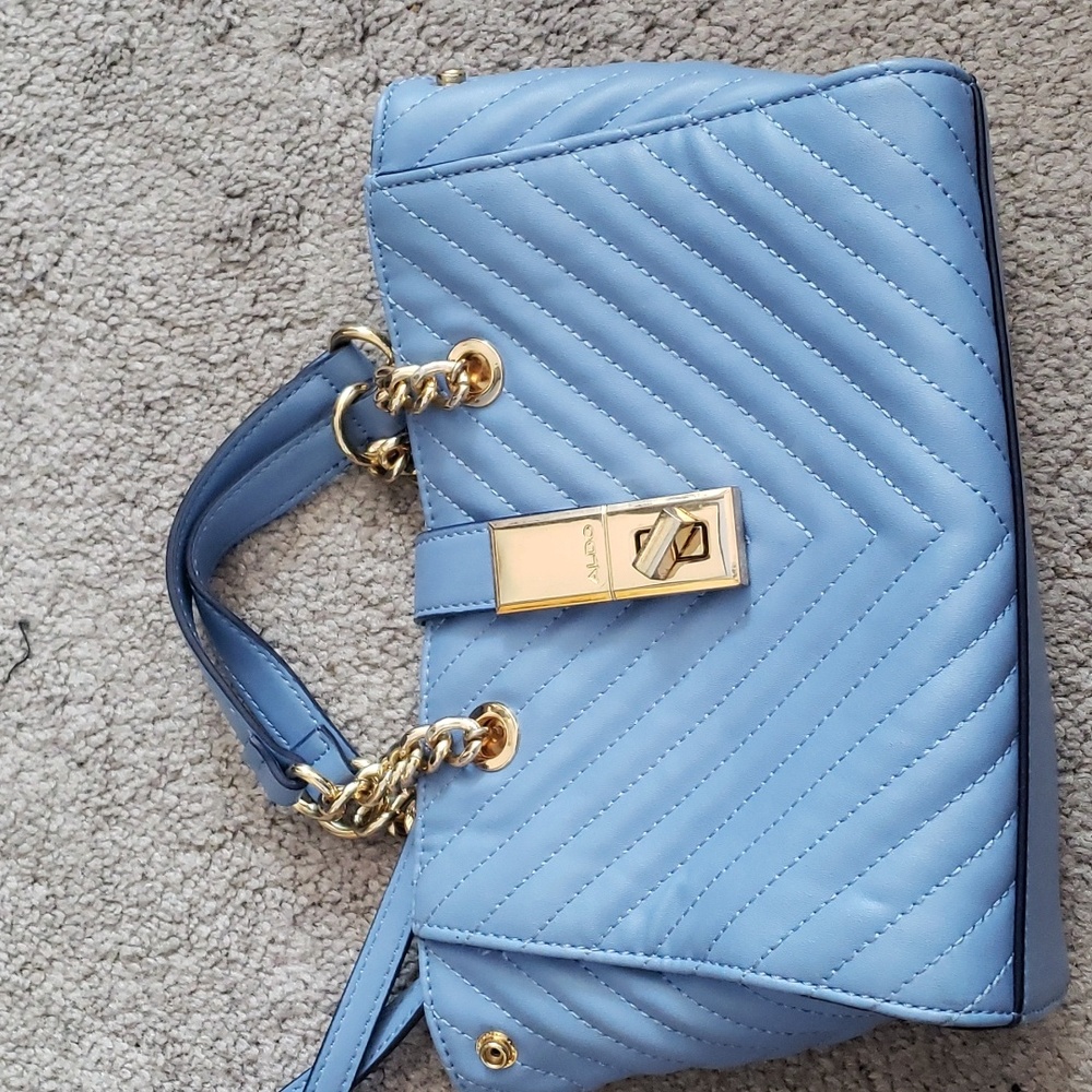 ALDO blue purse